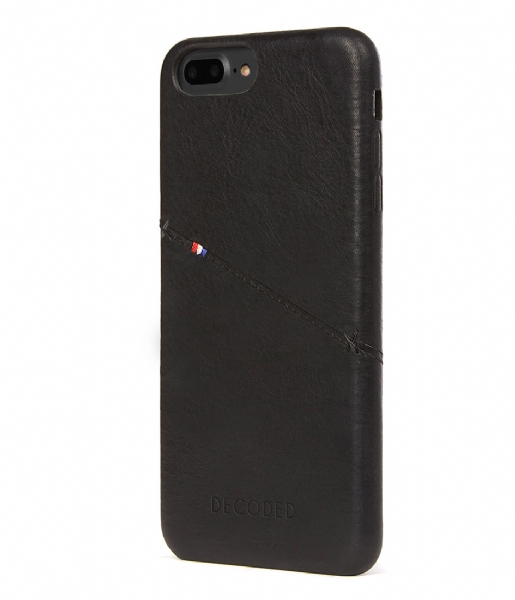 Decoded Smartphone cover iPhone 6/7 Plus Leather Back Cover black