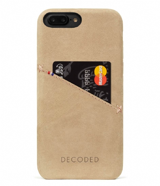 Decoded Smartphone cover iPhone 6/7 Plus Leather Back Cover sahara