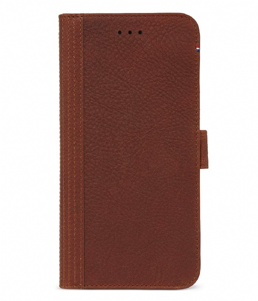 Decoded Smartphone cover iPhone 6/7 Plus Wallet Case Removable Back Cover cinnamon brown