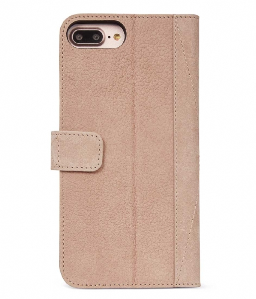 Decoded Smartphone cover iPhone 6/7 Plus Wallet Case Removable Back Cover rose