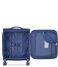 Delsey Hand luggage suitcases Brochant 2.0 Slim 4 Double Wheels Cabin Trolley Case 55cm Blue
