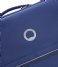 Delsey Hand luggage suitcases Brochant 2.0 Slim 4 Double Wheels Cabin Trolley Case 55cm Blue