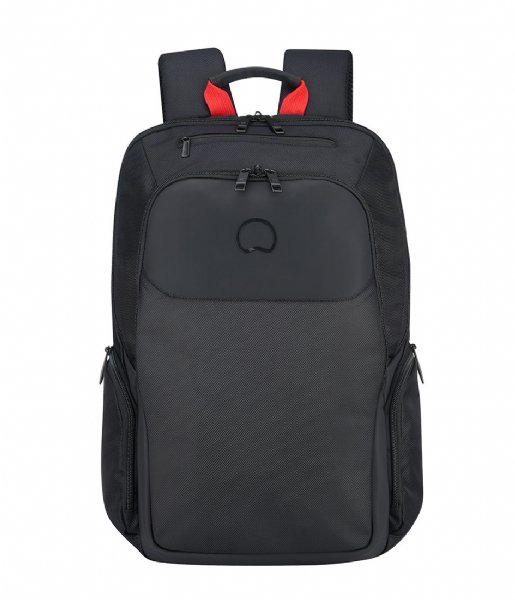Delsey Laptop Backpack Delsey Parvis Plus Backpack 15.6 Inch Black