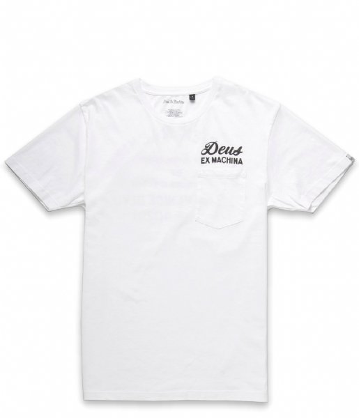 Deus T shirt Venice Address Tee White