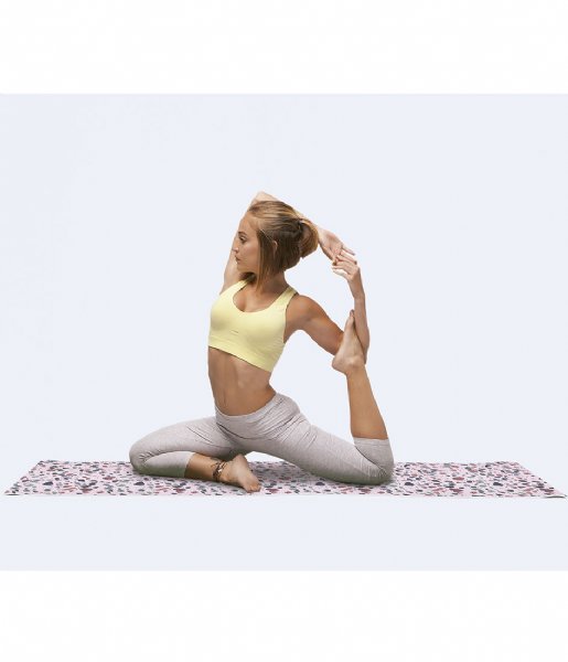 DOIY Yoga mat Terrazo Yoga Mat roze