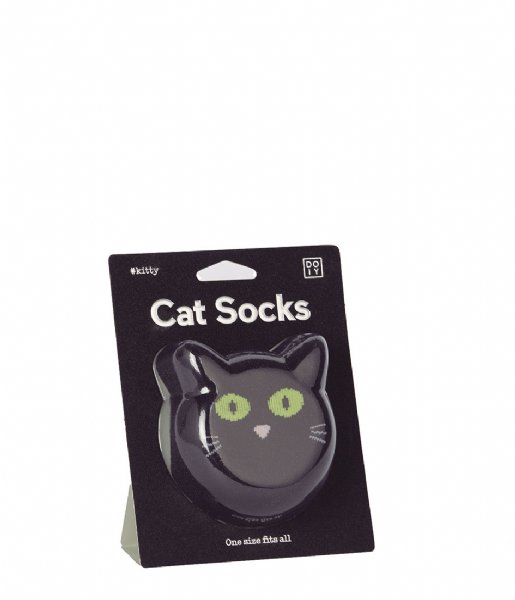 DOIY Sock Cat Socks black