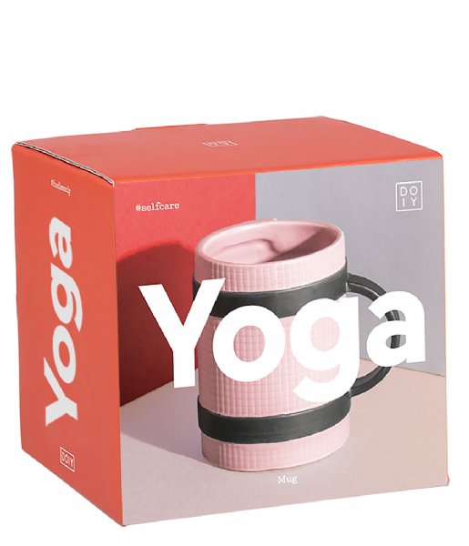 DOIY Kitchen Yoga Mug Pink