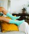 DOIY Sock Yoga Mat Socks Green