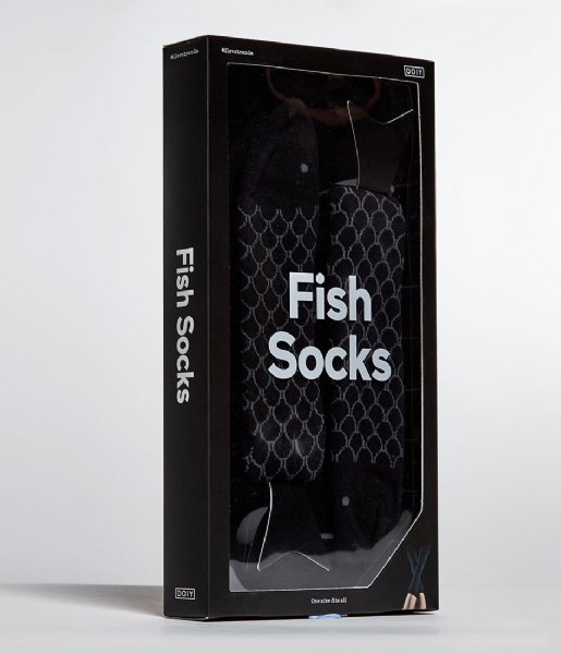 DOIY Sock Fish Socks black