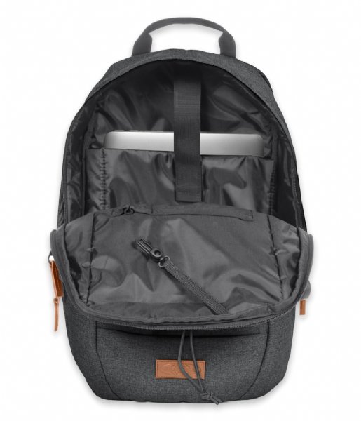 Eastpak Laptop Backpack Borys 15 Inch Black Denim (77H)