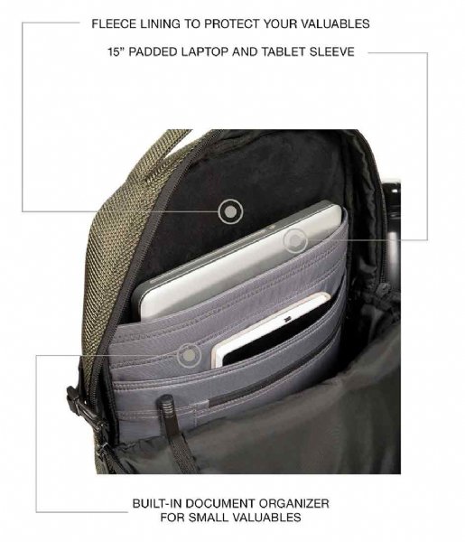Eastpak Laptop Backpack Tecum M Cnnct Khaki (C06)