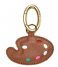 Fabienne Chapot Keyring Paint It Keyholder chocolate camel chili red