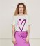 Fabienne Chapot T shirt Bernard Heart T-Shirt Buttercream (1008-UNI)