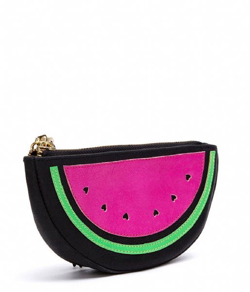 Fabienne Chapot Coin purse Watermelon Purse azur green & pink fluor
