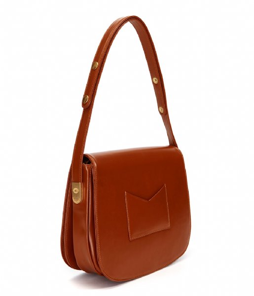 Fabienne Chapot Shoulder bag Juno Bag medium Cognac