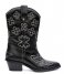 Fabienne Chapot Boots Jolly Mid High Embroidery Boot Black Black (9001 9001 )