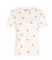 Fabienne Chapot T shirt Phil Flower T-shirt Cream White (1003)