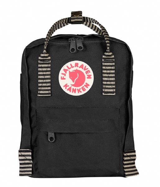 Fjallraven Everday backpack Kanken Mini black-striped (550-901)