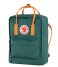 Fjallraven Everday backpack Kanken Arctic Green Spicy Orange (667-206)