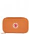 Fjallraven Zip wallet Kanken Travel Wallet Spicy Orange (206)