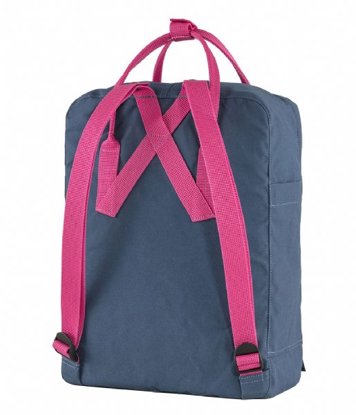 Fjallraven Everday backpack Kanken Royal blue flamingo pink (540-450)