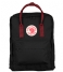 Fjallraven Everday backpack Kanken black ox red (550-326)