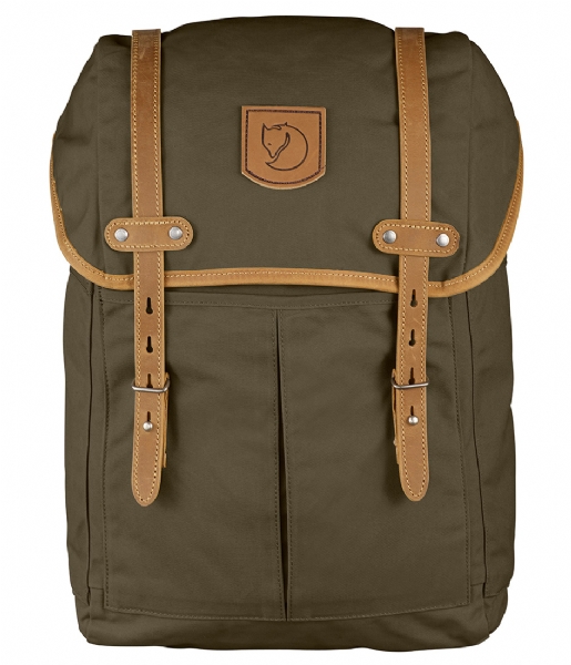 Fjallraven Outdoor backpack Rucksack No. 21 Medium dark olive (633)