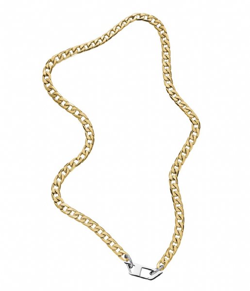 Diesel Necklace Steel DX1438931 Gold Plated