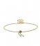Fossil Bracelet New Years Intentions Gold