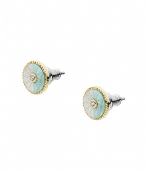 Fossil Earring Blue Crush JF04065710 Gold