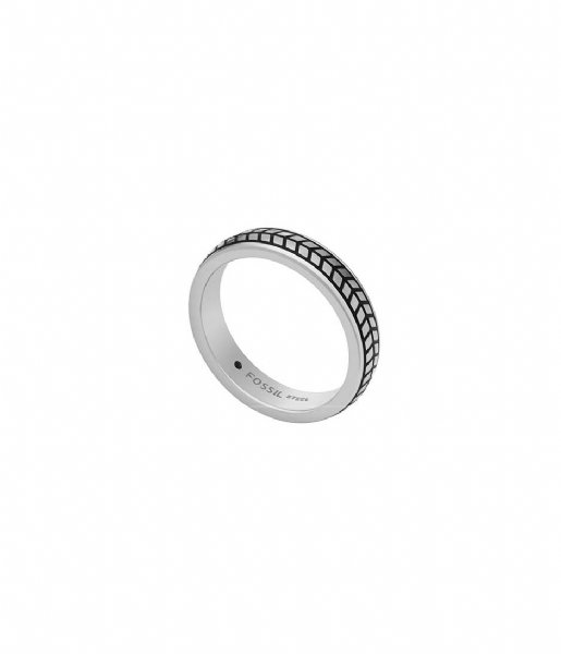 Fossil Ring Chevron JF04099040 Silver