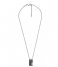 Fossil Necklace Jewelry JF04412040 Silver