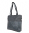 Fred de la Bretoniere  Shoppingbag Large Polished Leather polished black