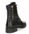 Fred de la Bretoniere Lace-up boot Ankle Boot Lace Up Zipper Outside 3 cm black