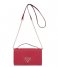 Guess Crossbody bag Kamryn Wallet On A String red