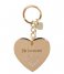 Guess Keyring Guess Keychain gold colored