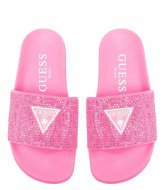 Guess Beach Slippers Strass Jelly Pink (G6N3)