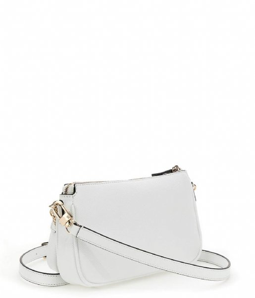 Guess Crossbody bag Noelle Double Pouch Crossbody White (WHI)