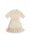Guess Dress Gmt Dye Tencel Short Sleeve Dress Pearl Oyster (G1M5)