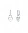 Guess Earring All You Need Is Love JUBE04213JWRHT-U Silver colored