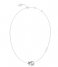 Guess Necklace 4G Forever JUBN03281JWRHT-U Silver colored