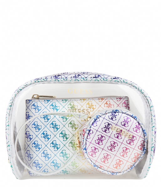 Guess Toiletry bag 4G For Fun All In One silver