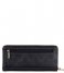 Guess Zip wallet Peony Classic SLG Large Zip Around black