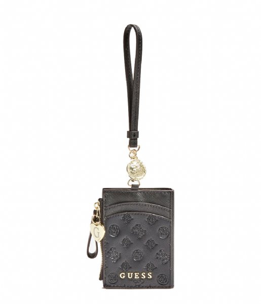 Guess Card holder Card Case With Keyring black