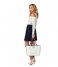 Guess  Bobbi Inside Out Tote white/taupe