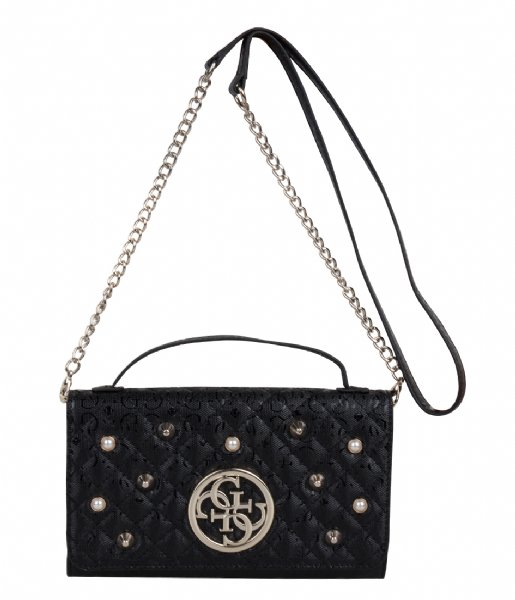 Guess  Gioia Wallet On A String black