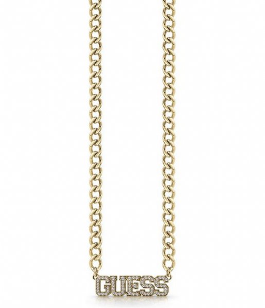 Guess Necklace Guess Collier Goudkleurig