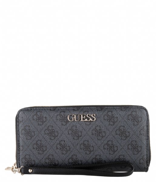 Guess Zip wallet Alby Slg Large Zip Around coal