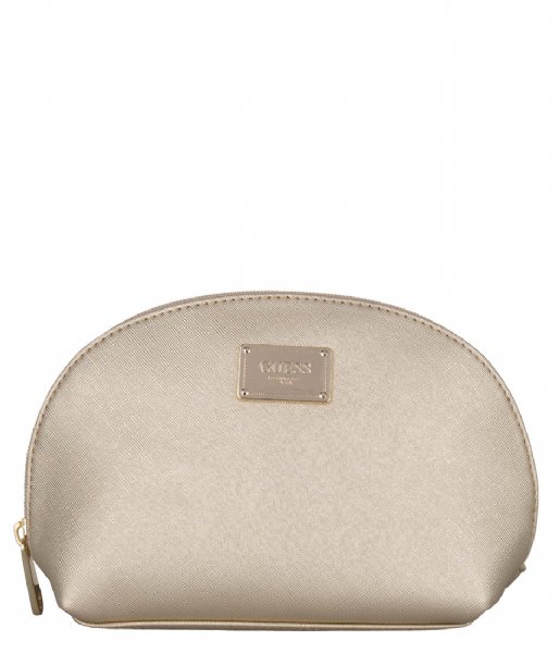 Guess Toiletry bag Coreen Dome Gold