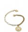 Guess Bracelet UBB70001-S Armband From Guess With Love Goudkleurig